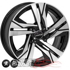 Zorat Wheels BK5543 7x16 5x108 ET38 DIA65.1