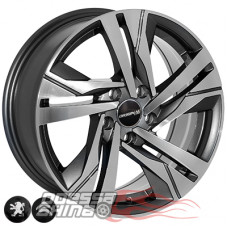 Zorat Wheels BK5543 7x16 5x108 ET38 DIA65.1 GP