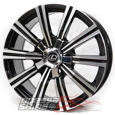 Replica Lexus R1949 8.5x21 5x150 ET45 DIA110.1 BMF