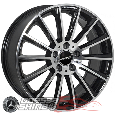 Zorat Wheels BK836B 7.5x18 5x112 ET44 DIA66.6 BP