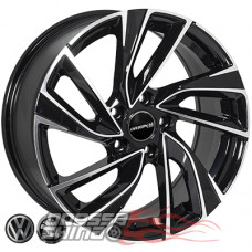 Zorat Wheels BK5772 7.5x17 5x112 ET45 DIA57.1 BP
