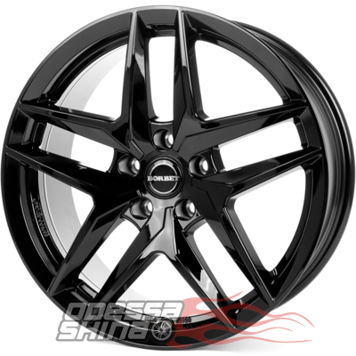 Borbet Z 7.5x17 5x112 ET36 DIA66.5 Black