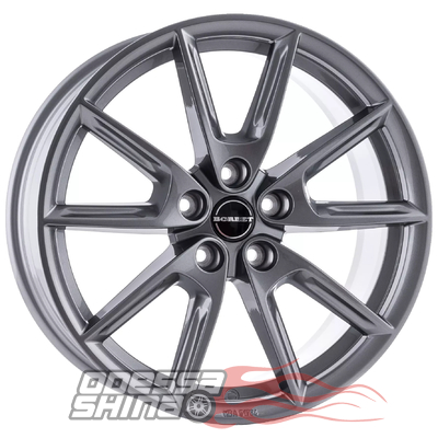 Borbet LX18 8x18 5x112 ET44 DIA57.1 Gray