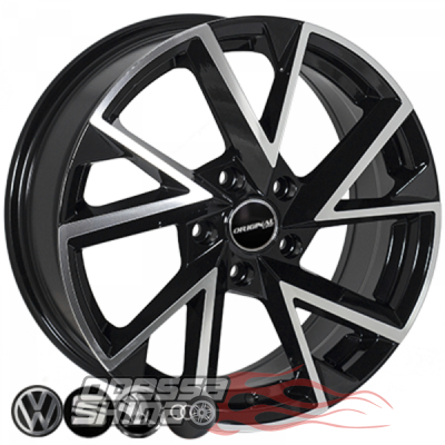 Zorat Wheels BK5804 7x17 5x114.3 ET45 DIA67.1 BP