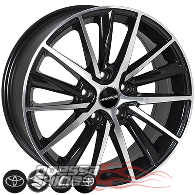 Zorat Wheels BK5809 6.5x16 5x114.3 ET40 DIA60.1 BP
