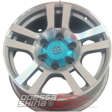 Replica TY268 7.5x17 6x139.7 ET25 DIA0 SMF