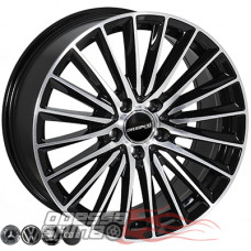 Zorat Wheels BK5909 7.5x17 5x112 ET40 DIA66.6 BP