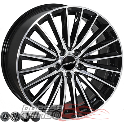Zorat Wheels BK5909 7.5x17 5x112 ET40 DIA66.6 BP