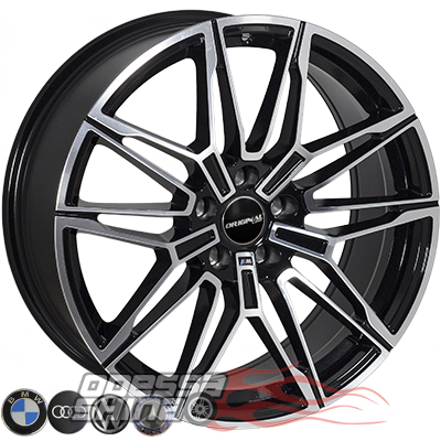 Zorat Wheels BK5938 8x18 5x120 ET25 DIA74.1 BP