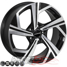 Zorat Wheels BK5851 7.5x17 5x112 ET45 DIA66.6