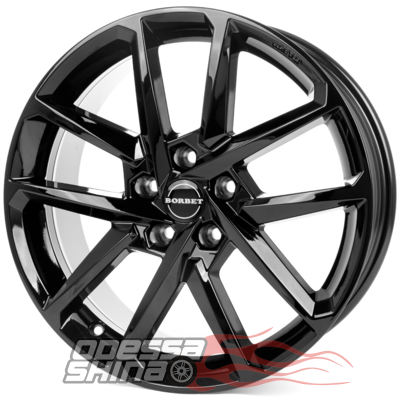 Borbet N 8x18 5x108 ET42 DIA63.4 Black