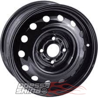 Steel Trebl 53A35D 5.5x14 4x100 ET35 DIA57.1 Black