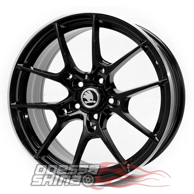 Replica Skoda KW11 7x16 5x112 ET35 DIA66.6 MBL