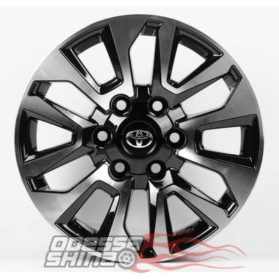 Replica TY1743 7.5x17 6x139.7 ET25 DIA106.1 GBMF