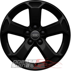 Audi OEM 81A071497AAX1 7x17 5x112 ET45 DIA57.1 Black