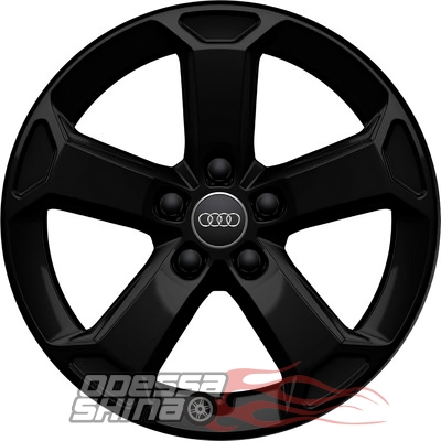 Audi OEM 81A071497AAX1 7x17 5x112 ET45 DIA57.1 Black