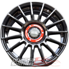 Flow Forming FF009 7x15 4x100 ET35 DIA73.1 Black
