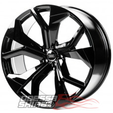 Replica A3059 10x23 5x112 ET20 DIA66.5 Black