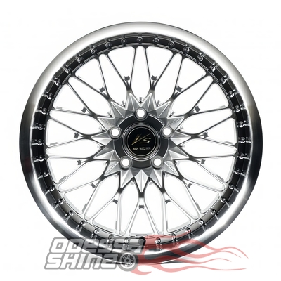 Replica CW0912 8.5x19 5x112 ET35 DIA66.6 HPBL