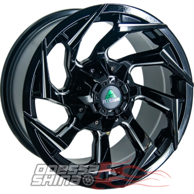 GT 168137 8.5x16 6x139.7 ET0 DIA110.1 Black