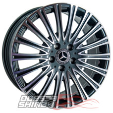 Replica Mercedes XF009 8x18 5x112 ET43 DIA66.45 MG
