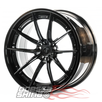 WS FORGED WS-026C 10.5x21 5x112 ET28 DIA66.45 SBGBL