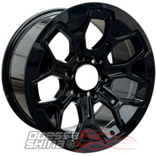 Replica QC656 9x18 6x139.7 ET15 DIA106.1 Black