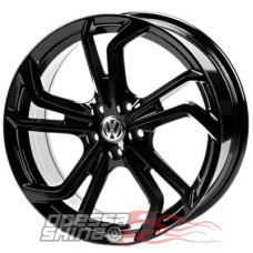 Replica VW698 8x18 5x112 ET45 DIA57.1 Black