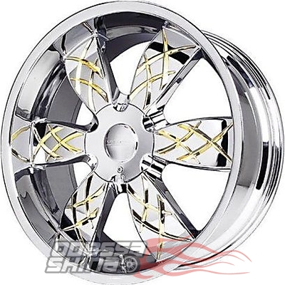 Verde V54 Poison 8.5x20 6x139.7 ET25 DIA108.1 Gold