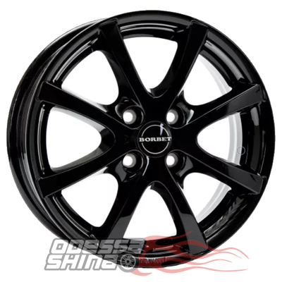 Borbet LV4 7x16 4x100 ET38 DIA64 Black