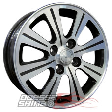 Skad Альтаир 5.5x14 4x108 ET43 DIA67.1 Блэк плат