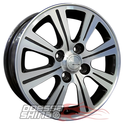 Skad Альтаир 5.5x14 4x108 ET43 DIA67.1 Блэк плат