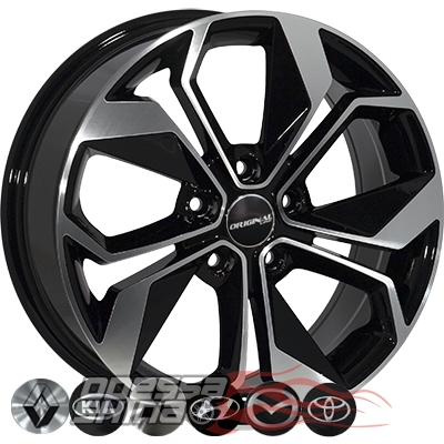 Zorat Wheels BK5168 6.5x16 5x114.3 ET40 DIA67.1
