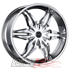 Zyoxx ZX6 8.5x20 5x120 ET35 DIA78.1 Chrom