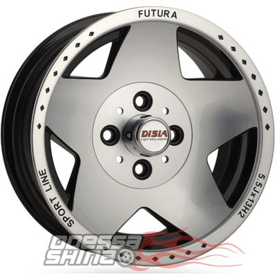 Disla Futura 5.5x13 4x98 ET5 DIA58.6 BD