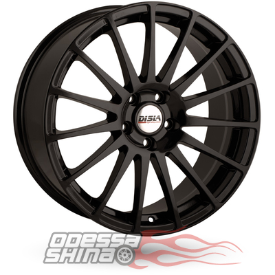 Disla Turismo 7.5x17 5x114.3 ET40 DIA67.1 Black