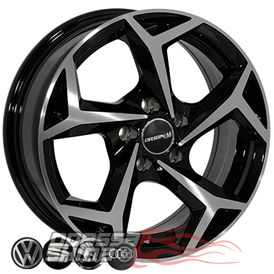 Zorat Wheels BK5340 6.5x16 5x112 ET40 DIA57.1