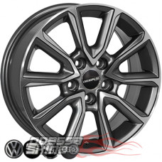 Zorat Wheels BK5344 6.5x16 5x112 ET40 DIA57.1 GP