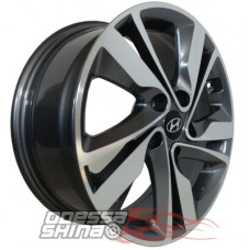 Replica Hyundai HY141 7x17 5x114.3 ET52 DIA67.1 GMF