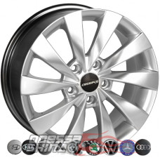 Zorat Wheels BK438 6.5x15 5x112 ET35 DIA66.6