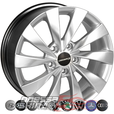 Zorat Wheels BK438 6.5x15 5x112 ET35 DIA66.6