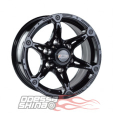 JH 5821 7x15 6x139.7 ET0 DIA106.1 Black